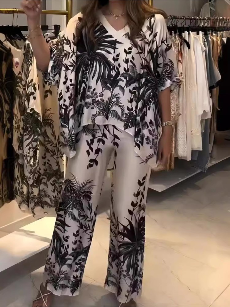 Elegante terno de escritório f - Romper Floral Print avaliação e preço