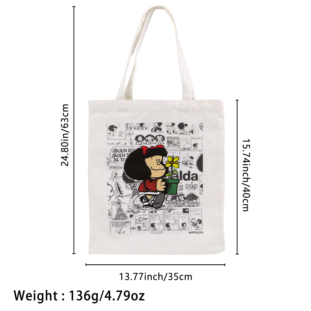 Bolsa de Lona Fashion para Mul - Tote Bag Beach avaliação e preço
