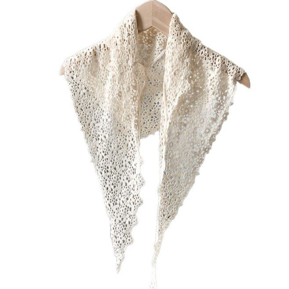 Lenço de Renda Floral em Malha - Headband Summer Knit avaliação e preço