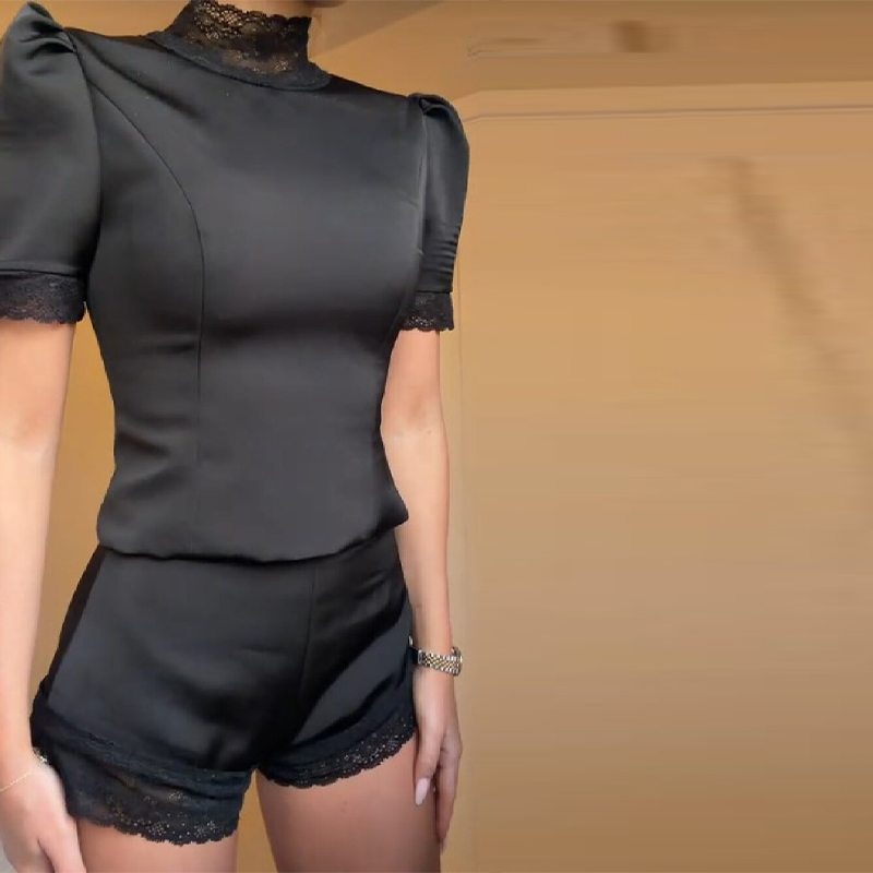 Novos Conjuntos de Top Curto c - Blouse Off Shoulder avaliação e preço